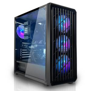 Systemtreff Gaming-PC (AMD Ryzen 5 5500, RTX 3060, 16 GB RAM, 512 GB SSD, Luftkühlung) 