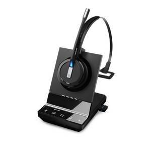 Epos IMPACT SDW 5016, Einseitiges kabelloses DECT-Headset Triple-Konnektivität, Noise Cancelling-System, Optimiert für UC und mit Skype for Business-Z 