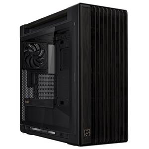 Asus ProArt PA602 WOOD TG PWM E-ATX Gaming Gehäuse mit Seitenfenster schwarz 