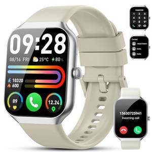  Motast Smartwatch mit Telefonfunktion, 1,96