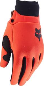 Fox Defend Thermo Jugend schwarz/orange Motocross Handschuhe