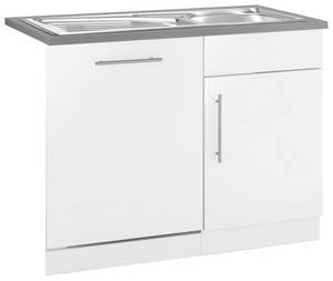 Wiho KÜchen wiho Küchen Spülenschrank Cali, 110 cm breit, inkl. Tür/Sockel für Geschirrspüler 