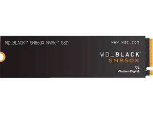  WD _BLACK™ SN850X M.2 2280 NVMe™ SSD, PCIe® Gen4, 7.200 MB/s Lesen, 6.600 Schreiben 8 TB SSD M.2, intern 