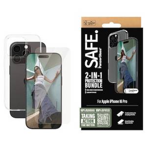 Panzerglass SAFE. by  2-in-1 Schutz Set TPU Case + Glas iPhone 16 Pro Transparent 