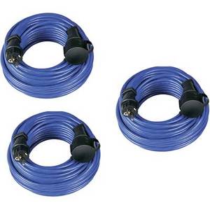 Brennenstuhl 1169810-3 Strom Verlängerungskabel Blau 10.00 m 