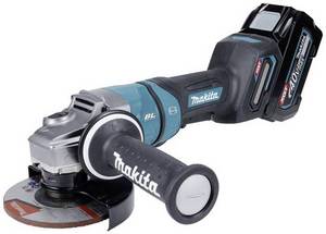 Makita GA050GM201 Akku-Winkelschleifer 125mm bürstenlos, inkl. 2. Akku, inkl. Ladegerät 2300W 40V 