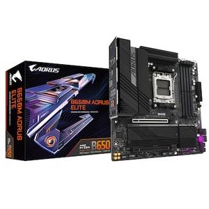 Gigabyte B650M AORUS ELITE mATX Mainboard Sockel AM5 HDMI/DP 
