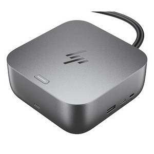 Hp Thunderbolt 4 Ultra G6 Docking 180W | 3x USB-C (10Gbit/s), 2x USB-A (5Gbit/s), 3x USB-A (10Gbit/s), 1x HDMI 2.1, 2x DP 1.4, RJ-45 (2,5 GbE) 