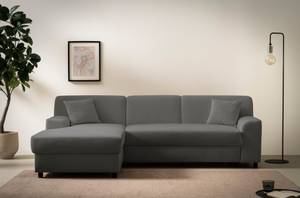 Inosign Ecksofa »Turah 2, L-Form, in Cord u. wasserabweisender Microfaser, Federkern«, B/T/H: 241/146/79 cm, incl. Zierkissen, wahlweise mit Bettfunktion 