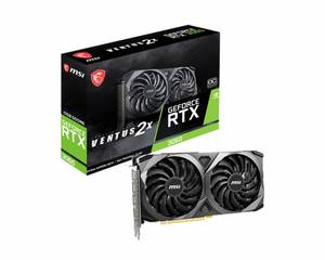 Msi GeForce RTX 3060 VENUTS 2X OC 12GB GDDR6 Single GPU Grafikkarte