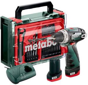 Metabo PowerMaxx BS Basic Mobile Werkstatt (600080710) Akku-Bohrschrauber