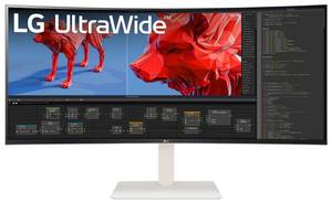 Lg UltraWide 38BR85QC-W.AEU TFT-Monitor (3840 x 1600, 1 ms Reaktionszeit, 144 Hz, IPS) 