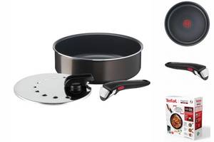 Tefal Kochtopf Pfanne  Ingenio Aluminium 3 Stücke 