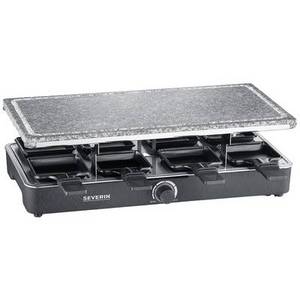 Severin 2378 Raclette 8 Pfännchen Schwarz 