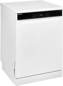 Sharp Standgeschirrspüler, QW-NA3YF42AW-DE, 9,2 l, 14 Maßgedecke 
