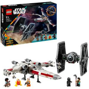 Lego 75393 Star Wars Mashup aus TIE Fighter & X-Wing, Konstruktionsspielzeug 