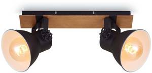 Briloner TEMPA E27 Spotleuchte 2-fach Schwarz (2742025) Deckenleuchte