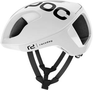 Poc Ventral Spin white-black Rennradhelm