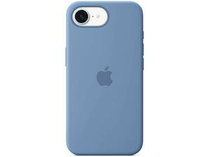  APPLE Silikon Case, Backcover, Apple, iPhone 16e, Winterblau 