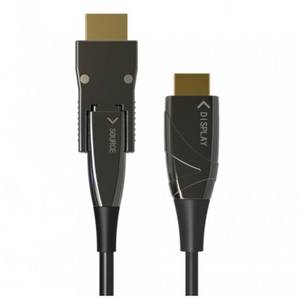 Techly Micro HDMI 4K 60Hz AOC LWL Anschlusskabel St./St. 10m ICOC-HDMI-HY2D-010 