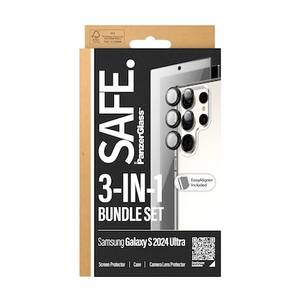 Panzerglass SAFE 3-in-1 Schutz Set Samsung Galaxy für Samsung Galaxy S24 Ultra 