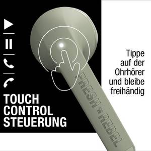 Fresh´n Rebel Twins Core Kopfhörer (Dual-Master-Funktion, Touch-Control-Steuerung, Auto-Kopplung) 