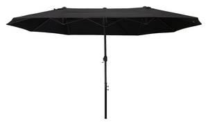 Outsunny Marktschirm Schwarz Stahl B/h/l: Ca. 270x240x460 Cm 