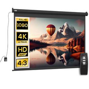 Homcom Beamer Leinwand 203 x 152 