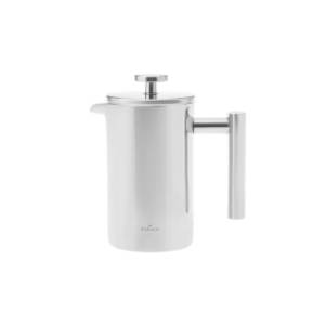 Karaca French Press Kanne  Double Wall Stainless Steel French Press 1000 ml Edelstahldeckel, Kaffee French Press, French Press Kaffee, Kaffeepresse für Zuhause, Coffee Press 