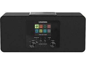  GRUNDIG DTR 6100 Internet- und Digitalradio, FM / RDS DAB+ Internet Radio, DAB, DAB+, FM, Bluetooth, Schwarz 