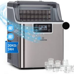 Klarstein Eiswürfelmaschine Chios Eiswürfelmaschine 20 kg/24 h Auto-Clean 3,2-Liter Wassertank 