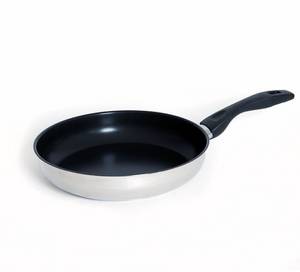 KLAMER Profi Edelstahl-Bratpfanne 28 cm Induktionspfanne