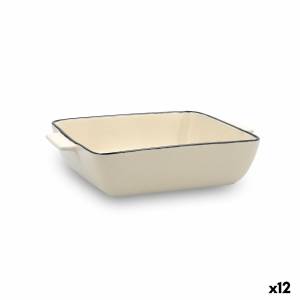 Quid Auflaufform »Kochtopf  Cocco aus Keramik Weiß 20 x 16,5 x 27 cm Pack 12x« 