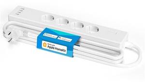Meross Smart WLAN Steckdosenleiste mit 4 AC + 4 USB W-Lan Mehrfachsteckdose