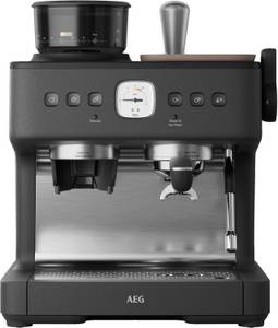 Aeg EC8-1-8BP Siebträgermaschine schwarz 