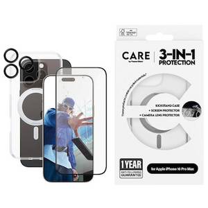 Panzerglass CARE by ® Feature 3-in-1 Ceramic Set iPhone 16 Pro Max 