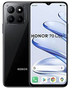 Honor 70 Lite Midnight Black Dual-SIM Handy