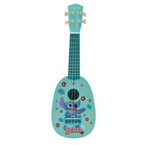 Lexibook Disney Stitch für Ukulele aus Holz mit Nylonschnüren 21 Zoll / 53cm 