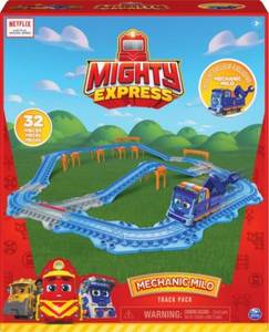 Spin Master Mighty Express, 32-teiliger Train Track Pack mit exklusivem...