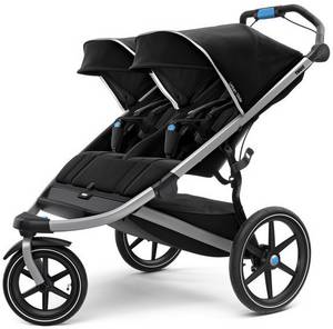 Thule Sportwagen Urban Glide Double 2 Jet Black - schwarz Thule Sportwagen Urban Glide Double 2 Jet Black - schwarz
