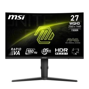 Msi MAG 275CQPFDE Gaming Monitor - QHD Cuved Panel, 180Hz, 0,5ms 