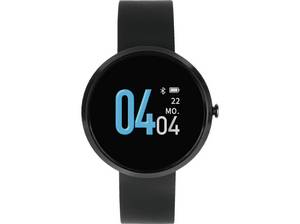  X-WATCH Siona Color Fit (54060) Smartwatch Metall Silikon, 18 x 234mm, Dark Black 