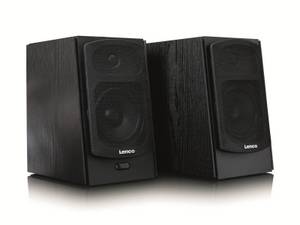 Lenco Aktiv-Lautsprecher  SPB-260BK, 2x 60 W RMS, Bluetooth, schwarz 