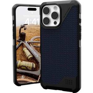  Urban Armor Gear Metropolis LT MagSafe Case Backcover Apple iPhone 16 Pro Max Kevlar®, Blau MagSafe kompatibel 