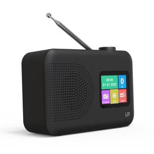 awortek DAB Digitalradio UKW mit RDS Farbdisplay Radio mit Bluetooth Digitalradio (DAB) 