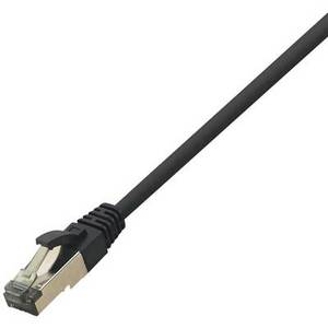 Logilink CQ8073S Premium Cat.8.1 Patchkabel 40GE 2000MHz S/FTP schwarz  5.00m 