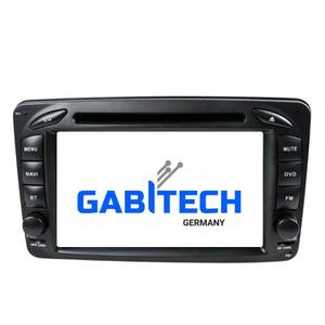 Gabitech »Android Autoradio GPS Navi für Mercedes Benz C CLK Viano A-W168 W203« Autoradio 