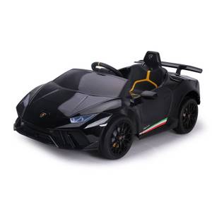 Chipolino Kinder Elektroauto Lamborghini Huracan, Fernbedienung, Musikfunktion black 