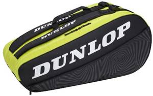 Dunlop Tennis-Racketbag SX Club schwarz/gelb 10er Tennisschläger-Tasche