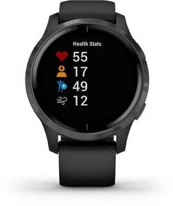 Garmin Venu Schwarz/Schiefer iOS Smartwatch